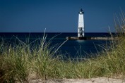 Frankfort Lighthouse - Frankfort, Michigan Print sizes: 8x10 11x14 12x18 16x20 16x24 Canvas sizes: 12x18 16x24 20x30