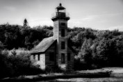 Grand Island Lighthouse - Michigan U.P. Print sizes: 8x10 11x14 12x18 16x20 16x24 Canvas sizes: 12x18 16x24 20x30