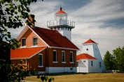 Sister Bay Lighthouse - Door County, Wisconsin Print sizes: 8x10 11x14 12x18 16x20 16x24 Canvas sizes: 12x18 16x24 20x30