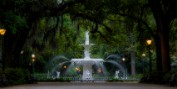 Fountain in the Park - Savannah, Georgia Canvas only: 16x36 20x45