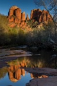 Cathedral Rock Reflection - Sedona, Arizona Print sizes: 8x10 11x14 12x18 16x20 16x24 Canvas sizes: 12x18 16x24 20x30