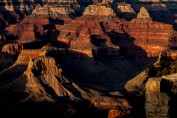 South Rim in Shadow - Grand Canyon N.P., Arizona Print sizes: 8x10 11x14 12x18 16x20 16x24 Canvas sizes: 12x18 16x24 20x30